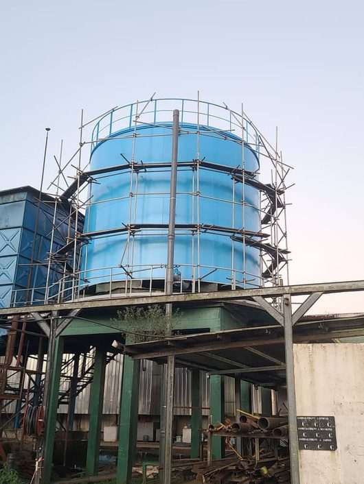 Bac de stockage de 280 m³ pour SAFACAM